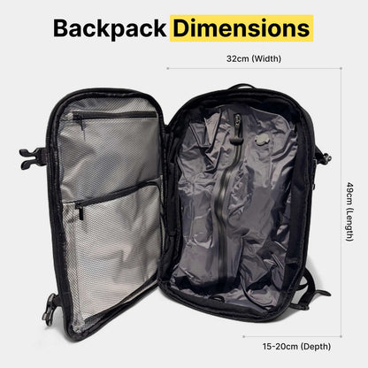 VAULTBAG® Matte Travel Backpack 60L